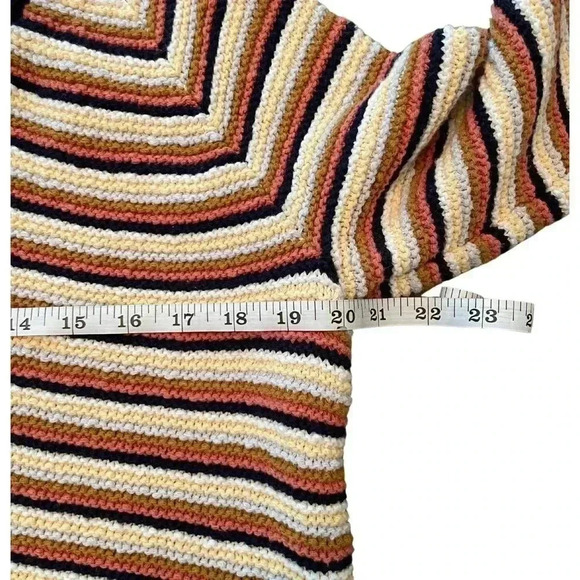 Madewell Arden V-Neck Crop Pullover Sweater Size Medium - Picture 4 of 7